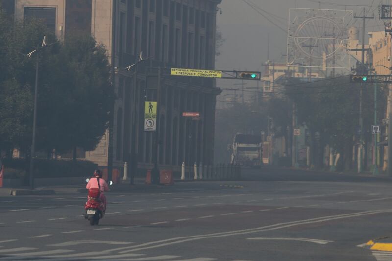 Festejos de fin de año dejan mala calidad del aire en CDMX y Edomex