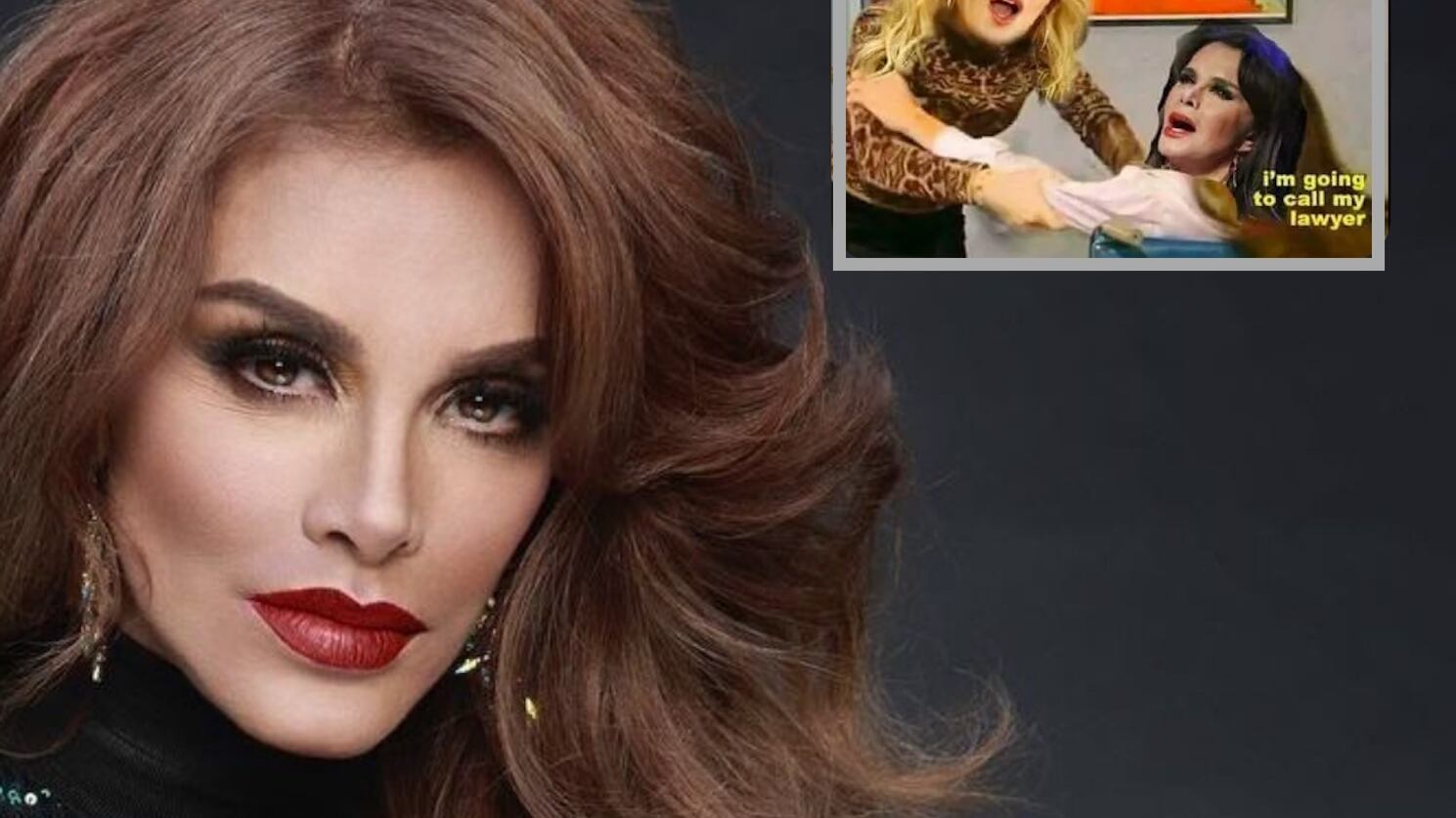 La actriz y cantante responde a la pregunta ante la prensa.