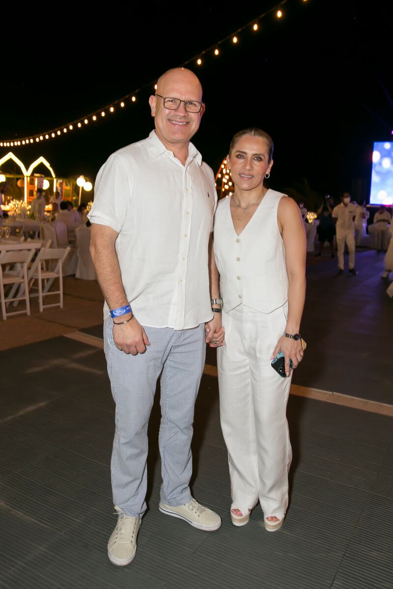 Cena de Blanco del AMT23 en el Hotel Princess