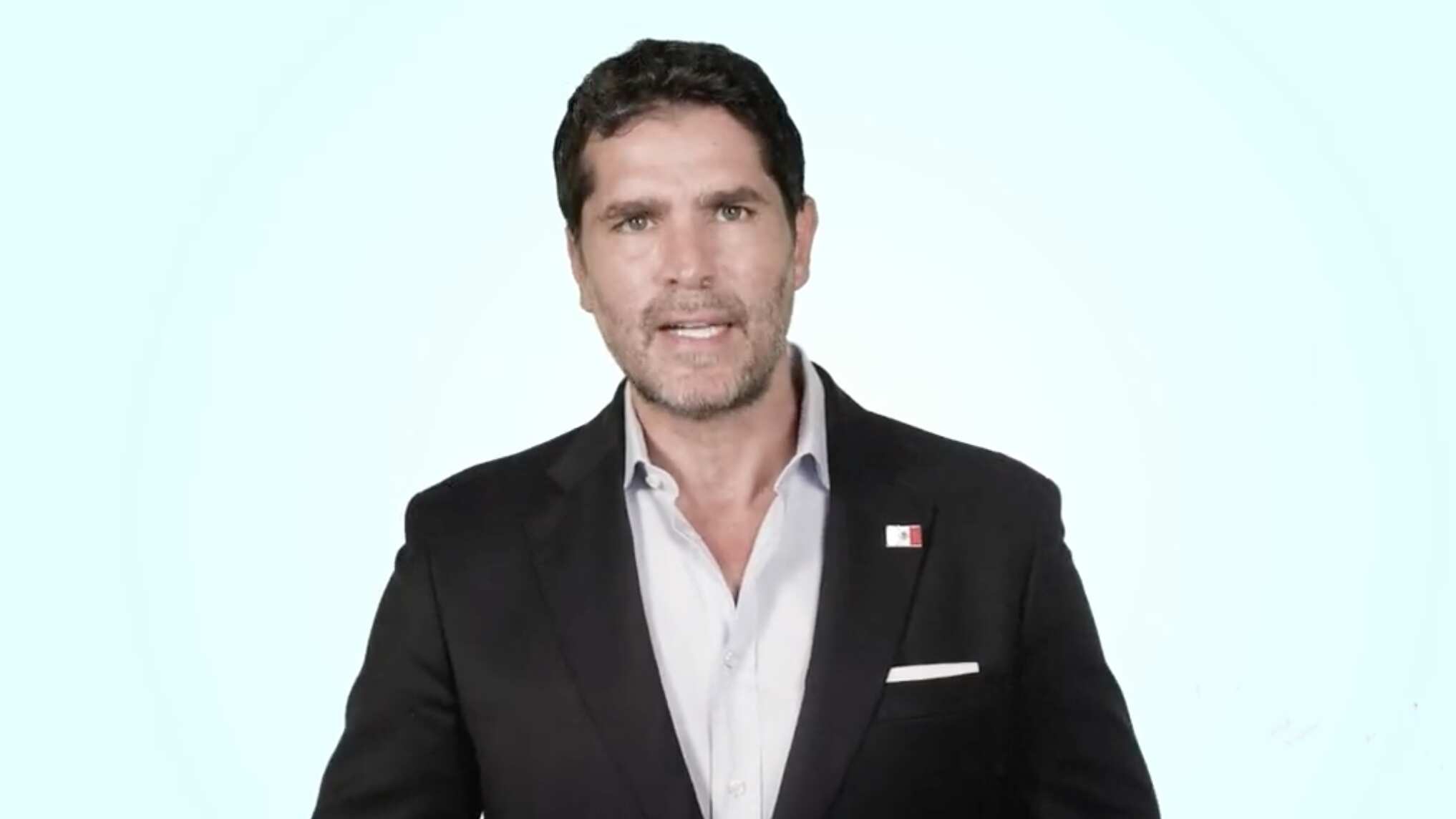 El aspirante a candidato independiente resaltó su rechazo al aborto y la "ideología de género". (Especial)