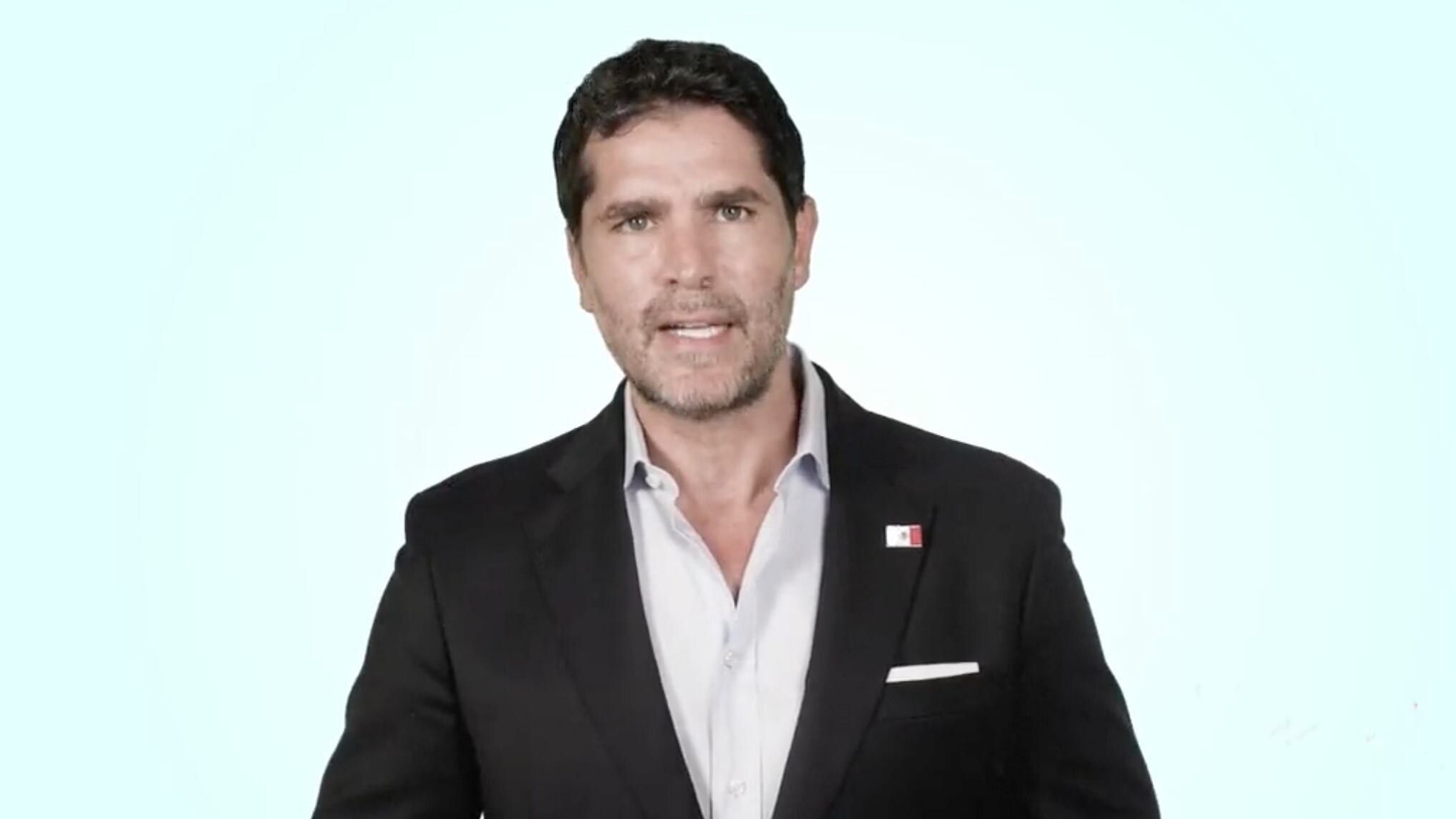 El aspirante a candidato independiente resaltó su rechazo al aborto y la "ideología de género". (Especial)