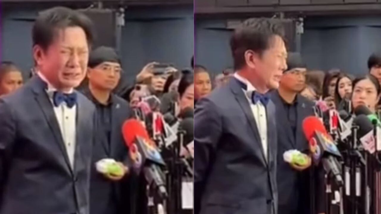 Nawat Itsaragrisil rompe en llanto