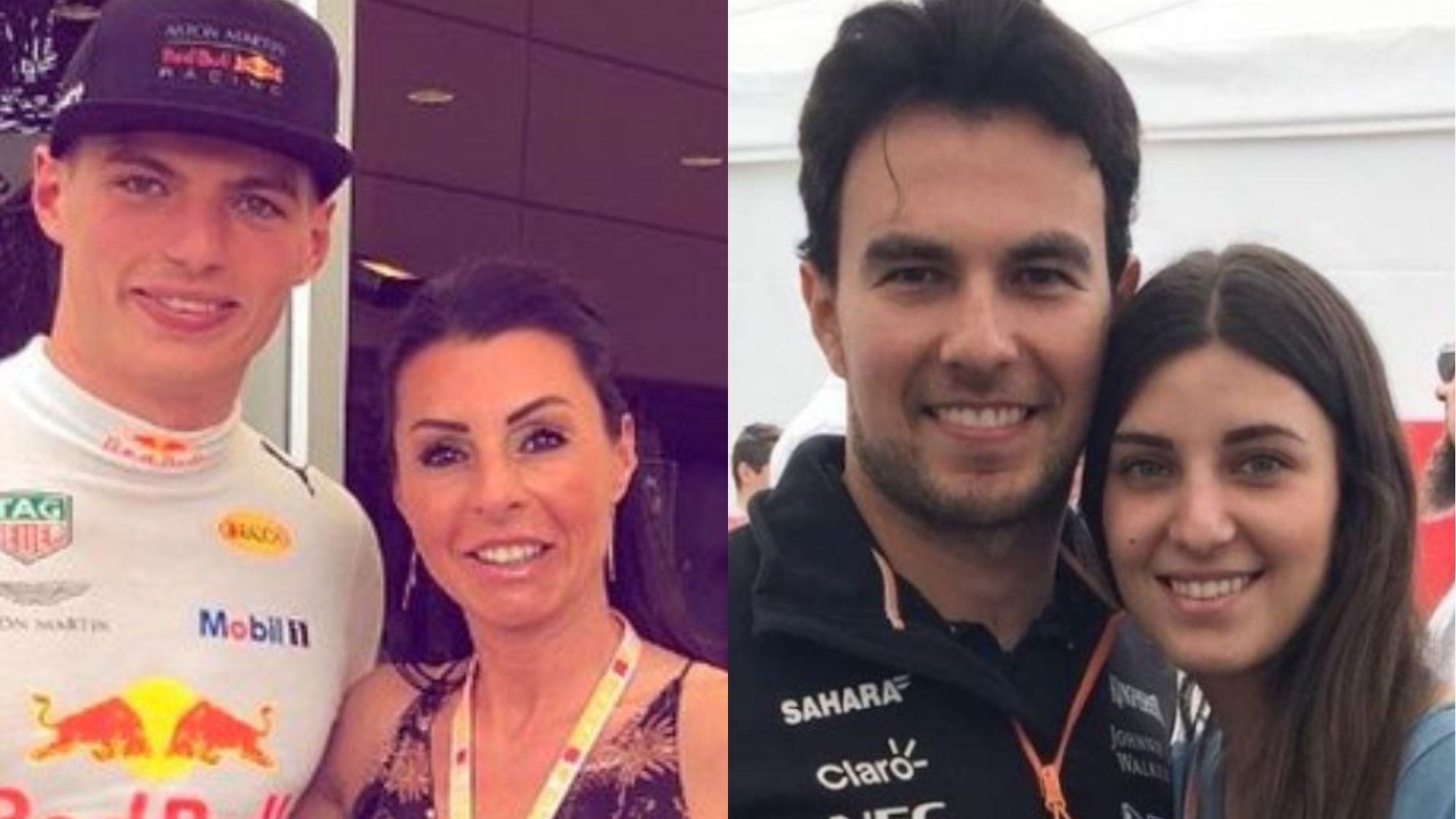 Max Verstappen y Checo Pérez