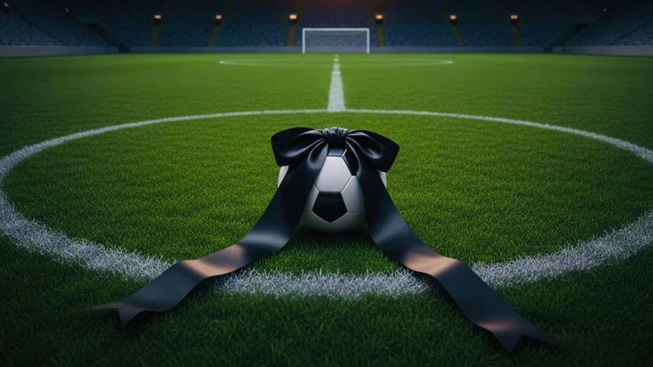 Luto en el futbol