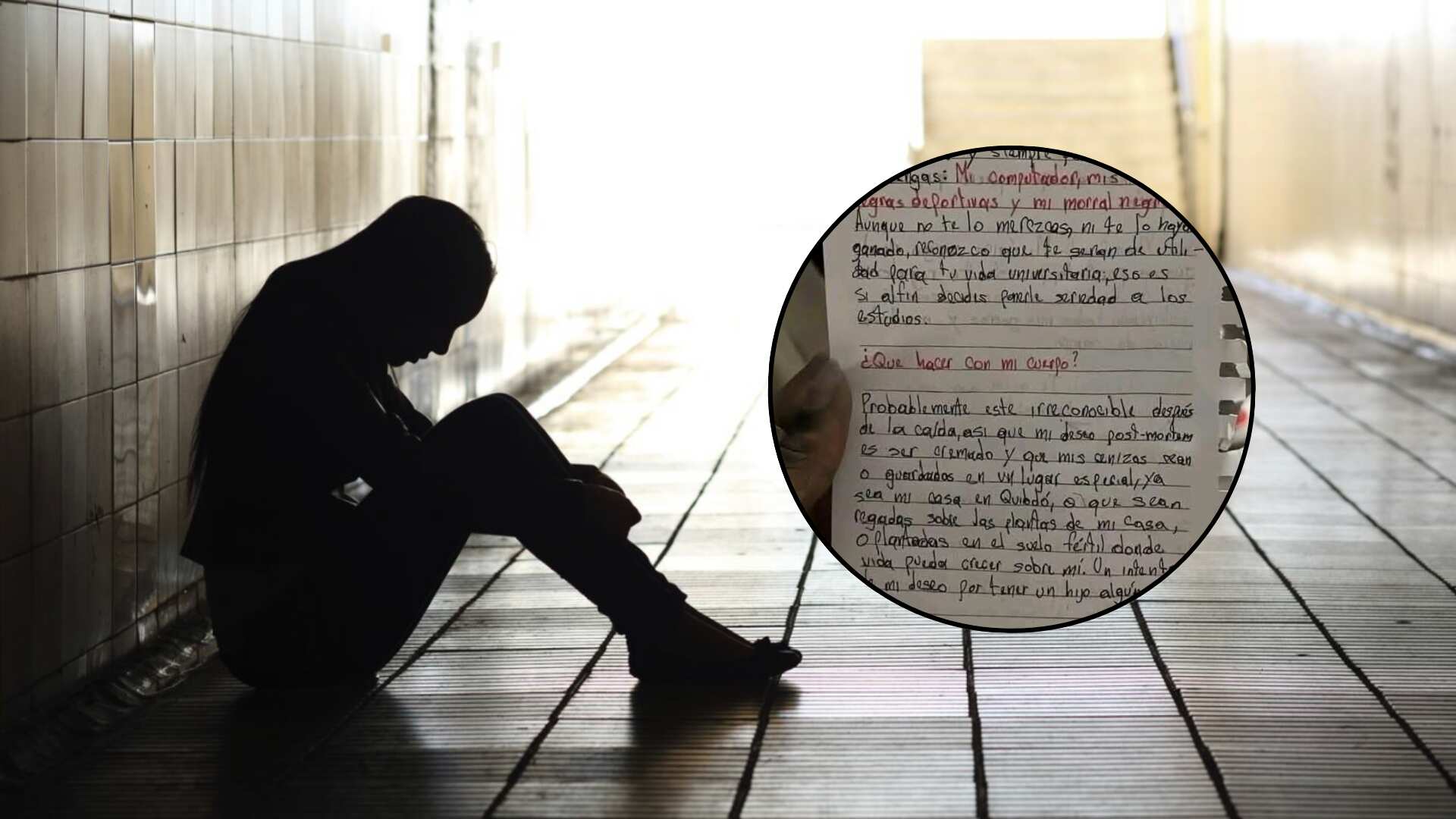 Joven que se lanzó de un quinto piso en Medellín estremeció con las cartas que dejó escritas antes del trágico suceso