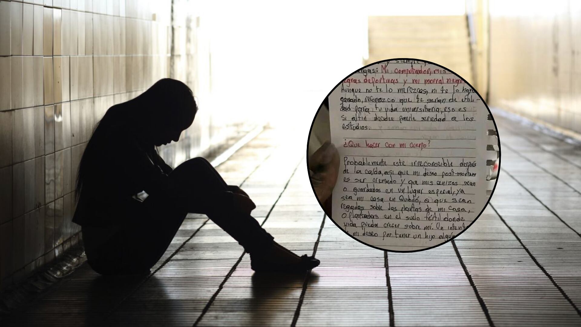 Joven que se lanzó de un quinto piso en Medellín estremeció con las cartas que dejó escritas antes del trágico suceso