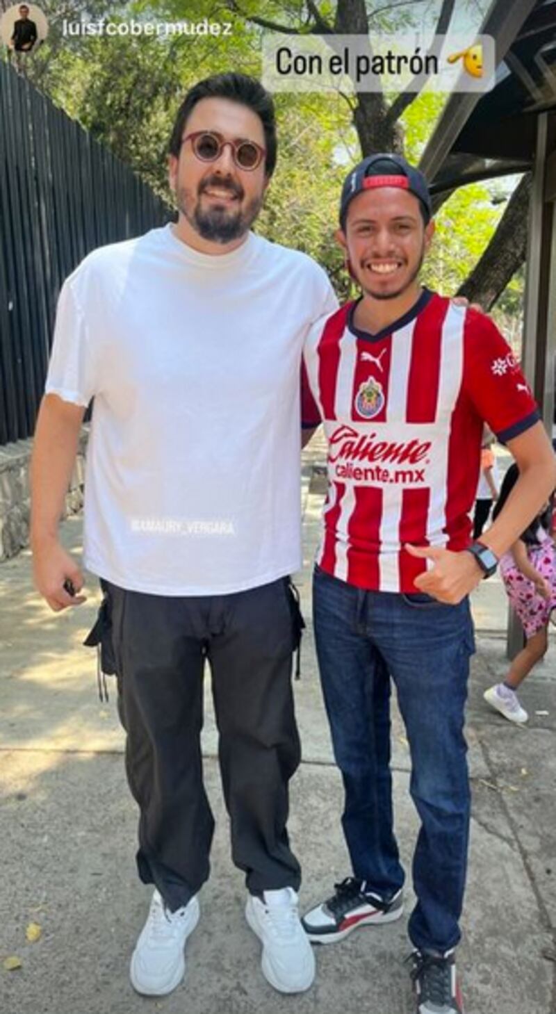 El presidente de Chivas compartió algunas imágenes