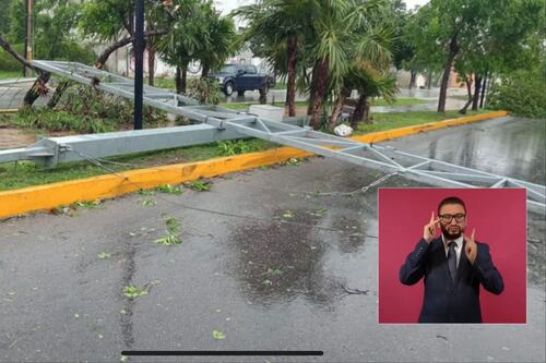 Sin víctimas ni lesionados por ‘Beryl’ en México, reporta el gobierno de AMLO