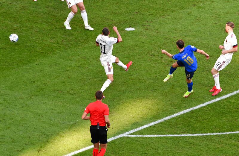 La número uno del mundo, Bélgica, no pudo con la Selección de Italia, que esta vez si hizo valer su condición de campeón de Europa