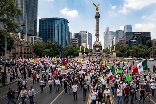 ¿Dónde habrá marchas hoy en CDMX? Lista completa de movilizaciones y concentraciones