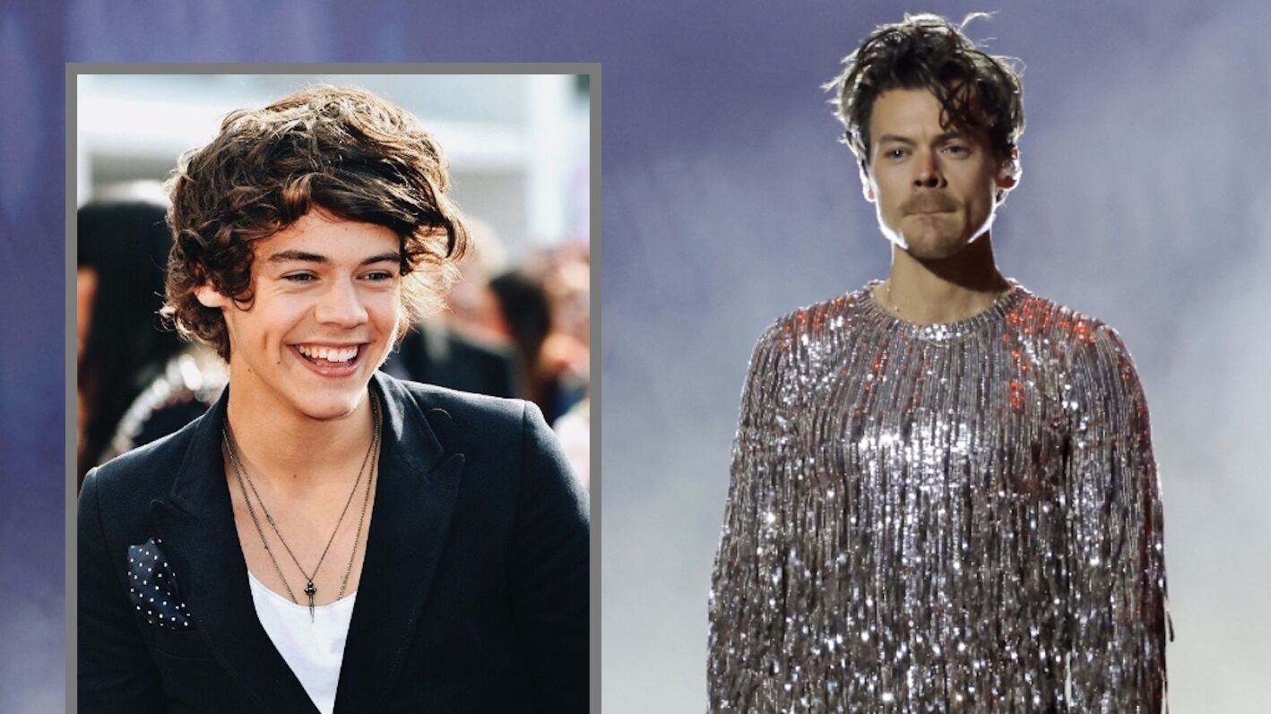 La evolución de la moda.