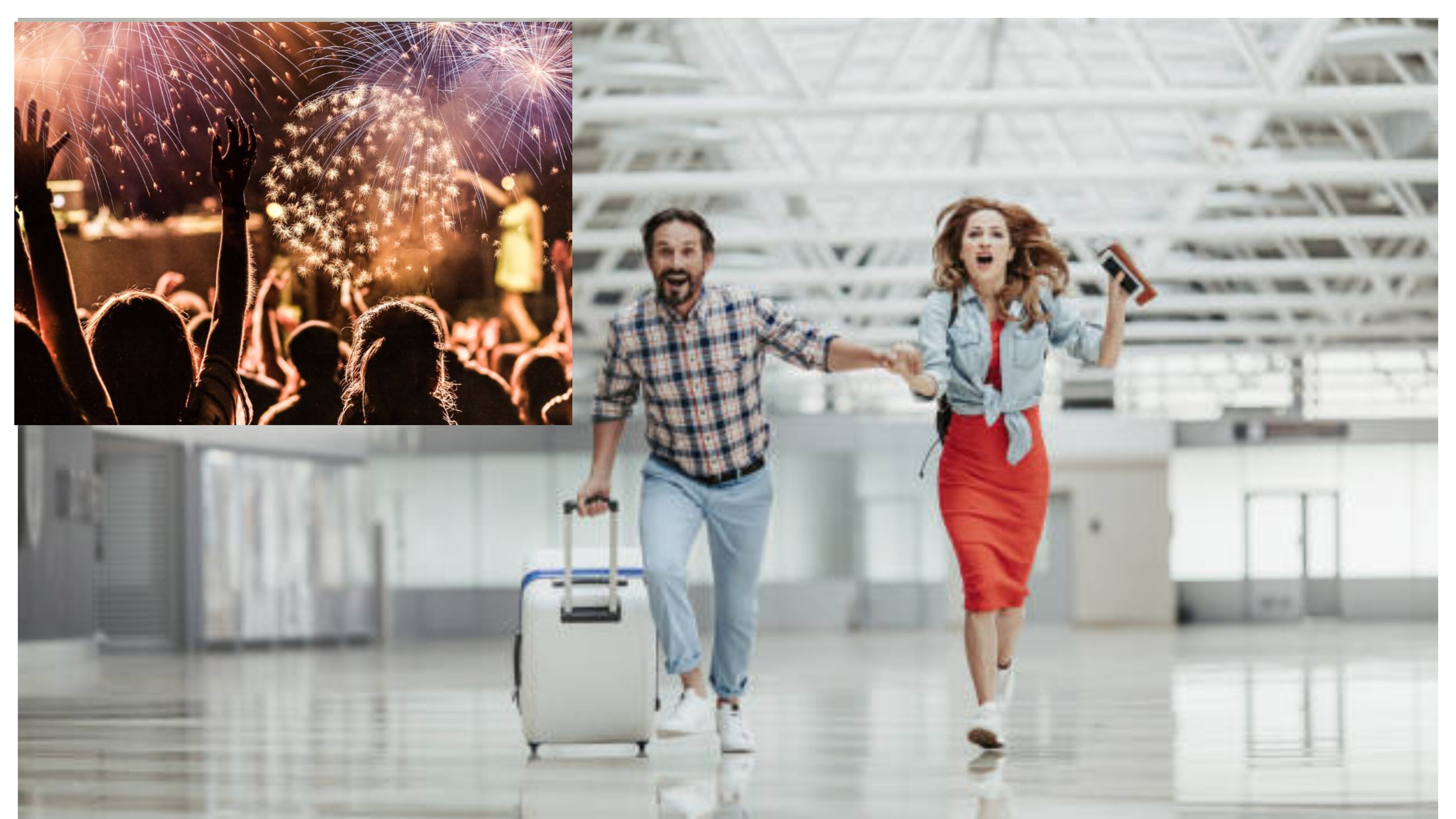 Año Nuevo en el Aeropuerto