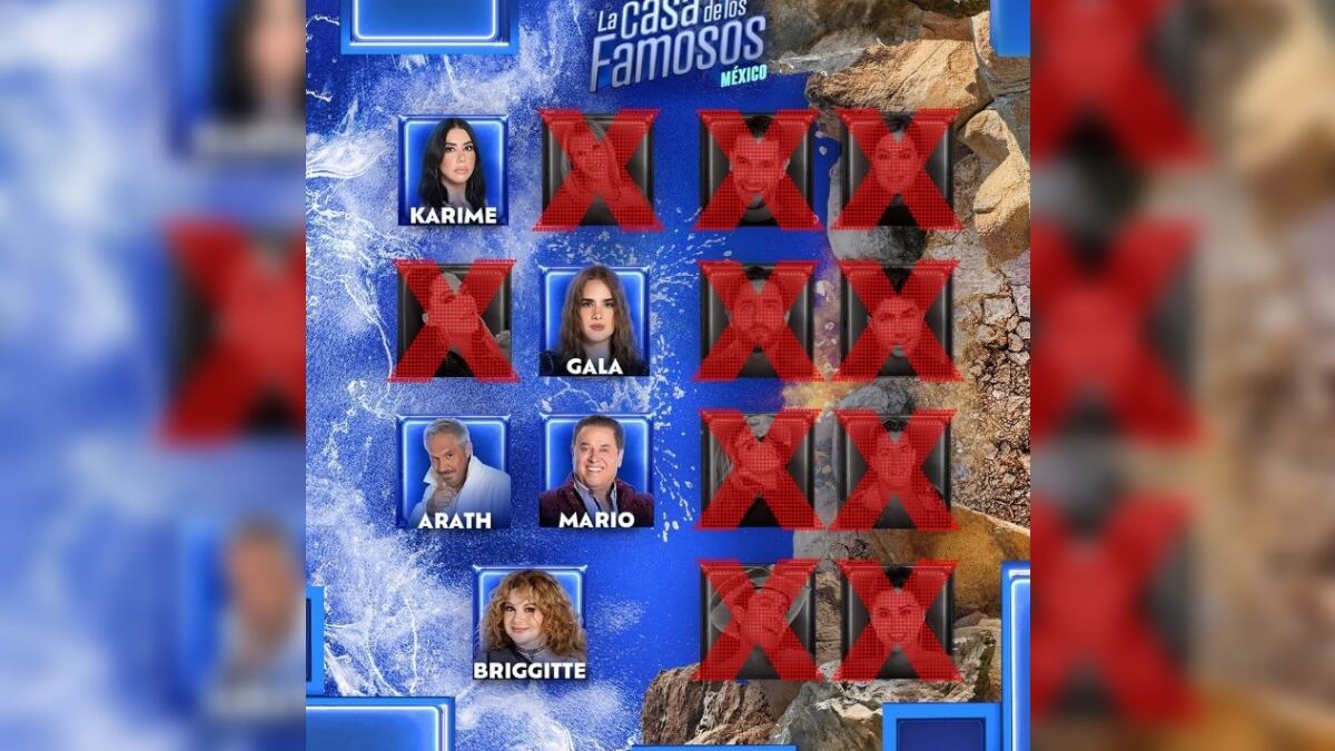 La Casa de los Famosos México placa final