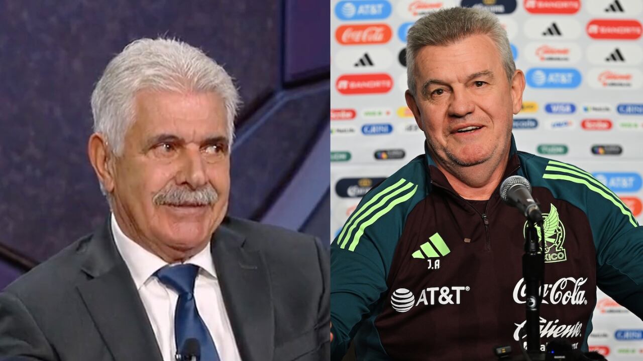 Tuca Ferretti y Javier Aguirre