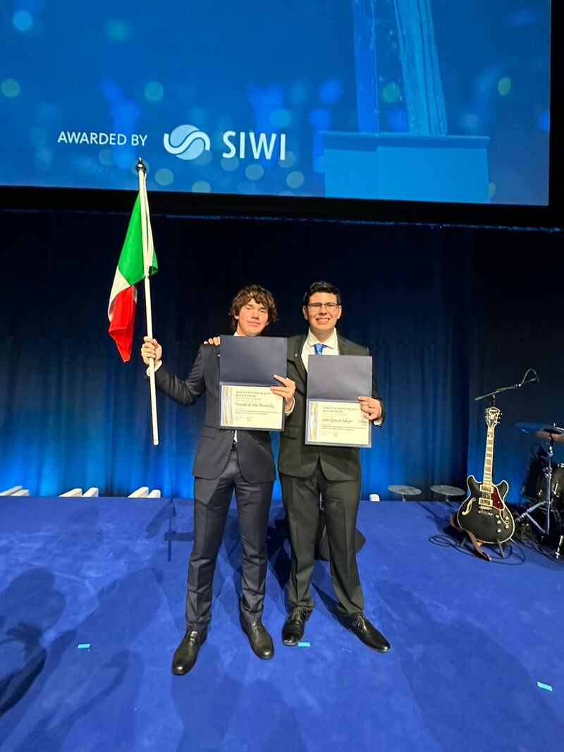 Carlos Erquizio Salazar y Fernando de Silva Hernandez, ganadores del People's Choice Award 2023