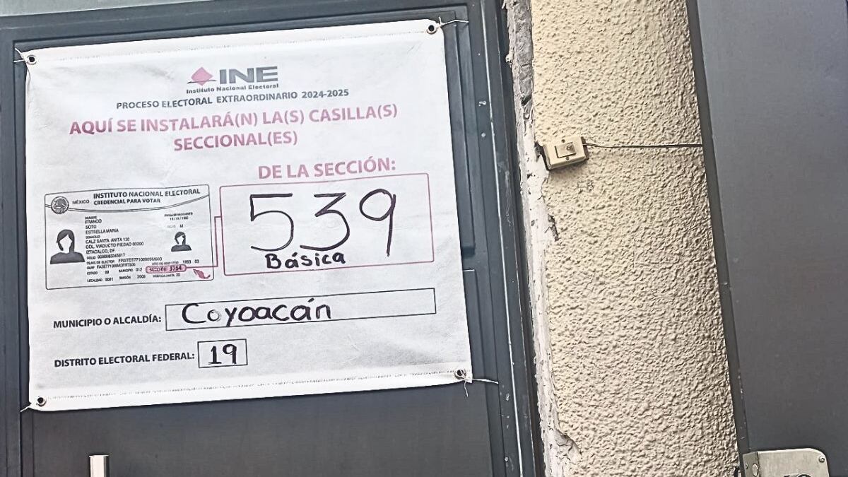 Elecciones Poder Judicial 2025: Reportan casillas cerradas por ausencia de funcionarios el 1 de junio