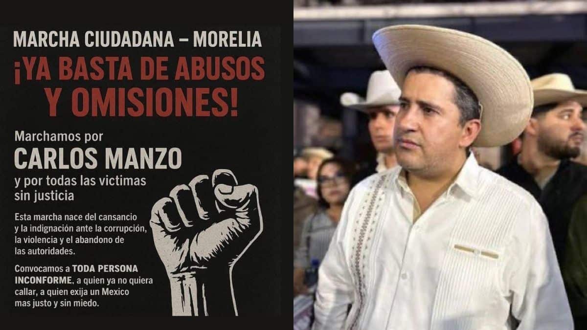 Convocan a marcha en El Caballito tras el asesinato de Carlos Manzo, presidente municipal de Uruapan