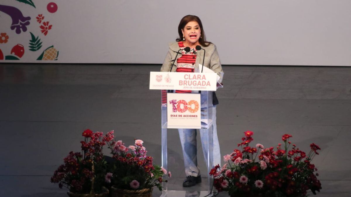Clara Brugada destaca logros en 100 días de Gobierno CDMX; qué dijo en su discurso