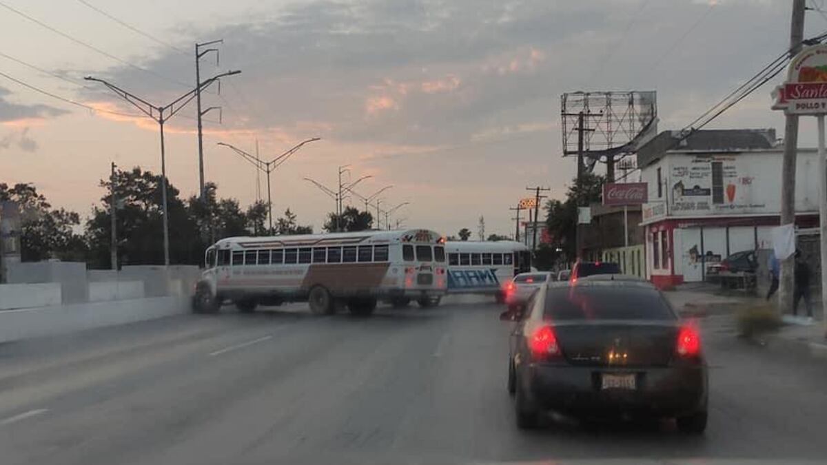 La ciudad amaneció con bloqueos de miembros del crimen organizado. (Especial)