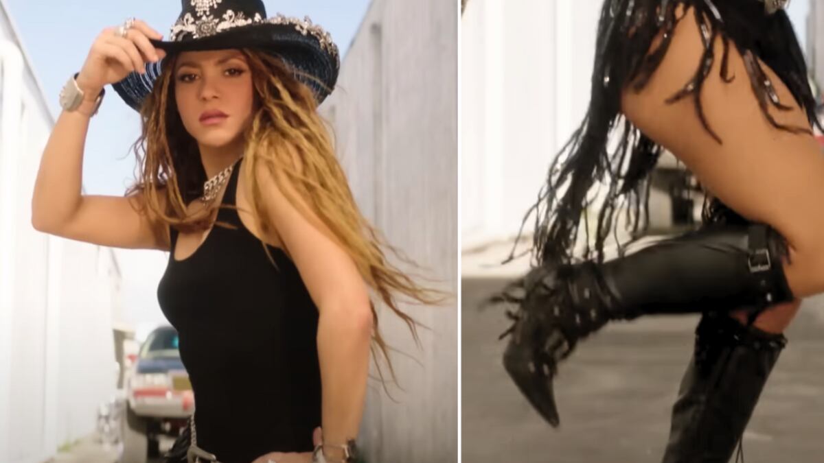 Shakira acabó con el mito que dice que las botas altas no son para mujeres bajitas.