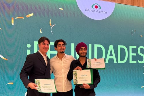 Alumnos de la Anáhuac, UAG y UP ganan el primer Certamen Universitario de Inclusión Financiera de Banco Azteca