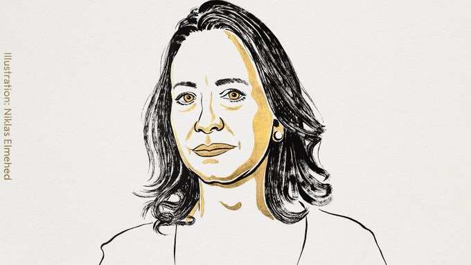 Foto de María Corina Machado recibe el Premio Nobel de Paz 2025.