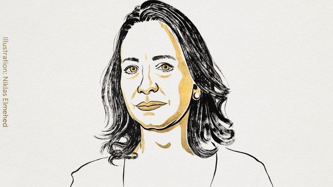 Foto de María Corina Machado recibe el Premio Nobel de Paz 2025.