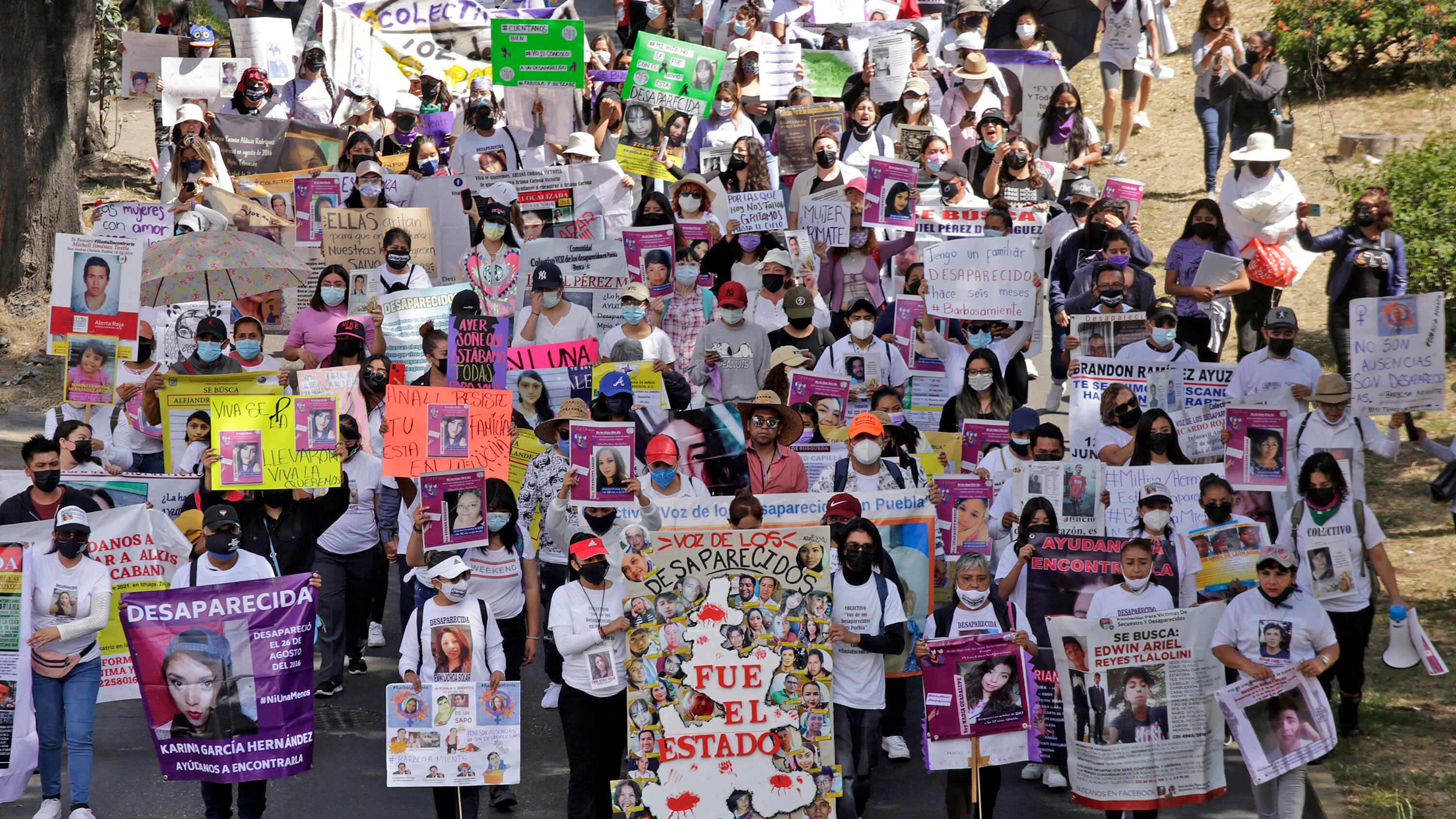 Exclaman a las madres de personas desaparecidas que no están solas.