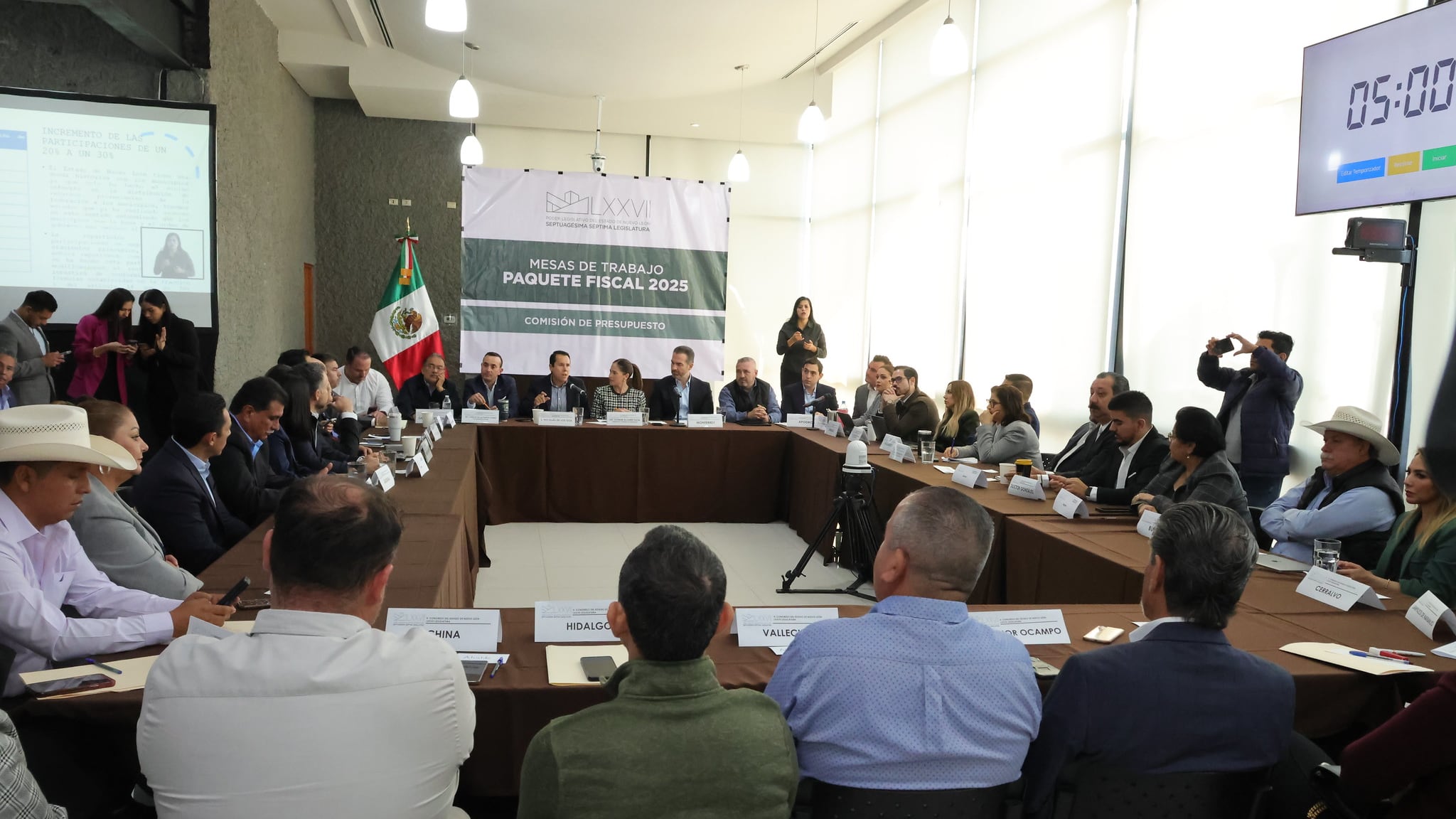 La primera mesa de trabajo del Presupuesto congregó a 25 alcaldes.