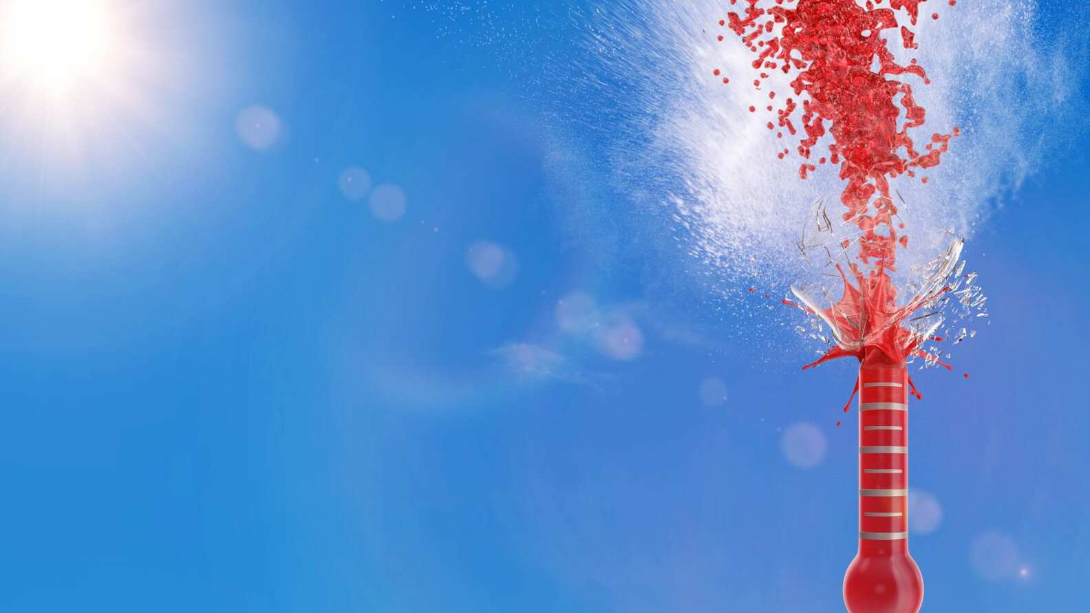 De acuerdo al pronóstico la temperatura será un poco más benevolente.