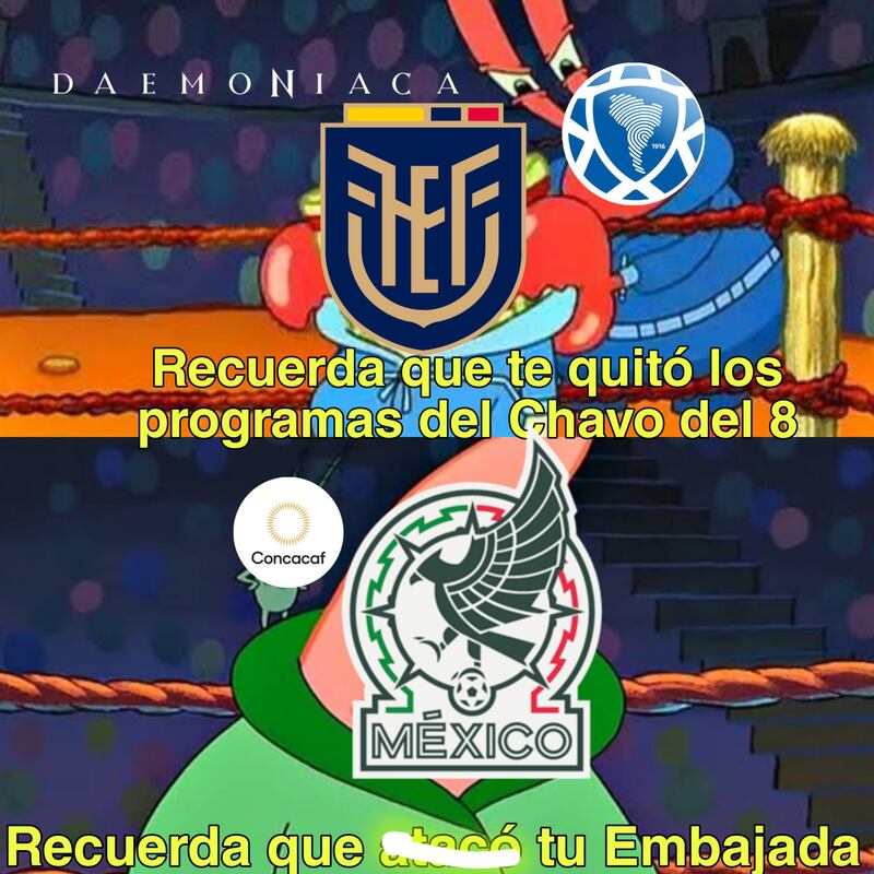 Memes eliminación México