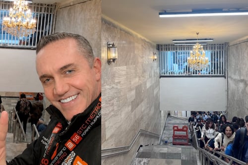 “Dan ganas de hablar francés”: Rubalcava presume remodelación del Metro Hidalgo
