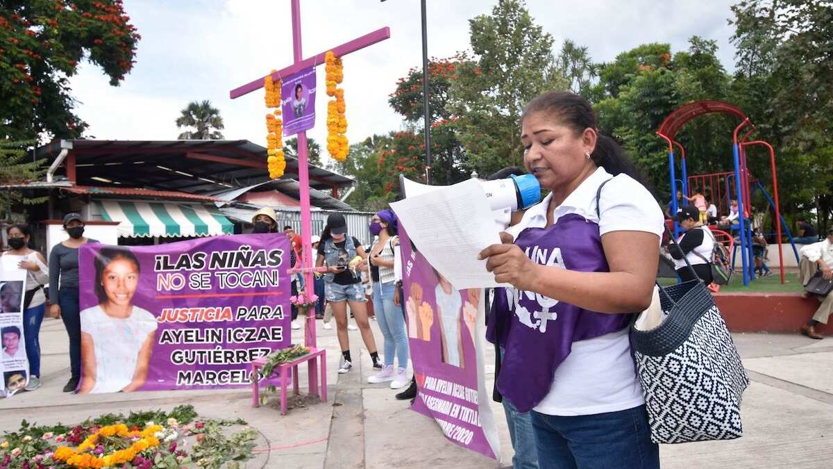 Feminismo-manifestación-feminicidios.