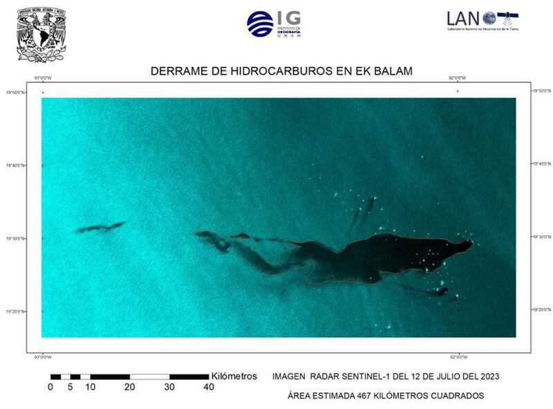 Derrame de hidrocarburos en Ek Balam