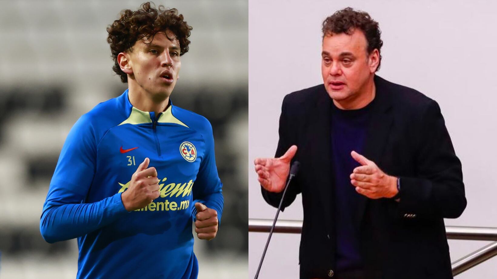 Igor Lichnovsky se enganchó con David Faitelson.