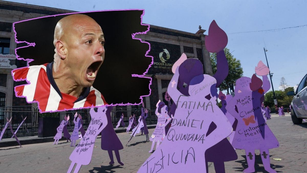 Feministas se lanzan contra el Chicharito.