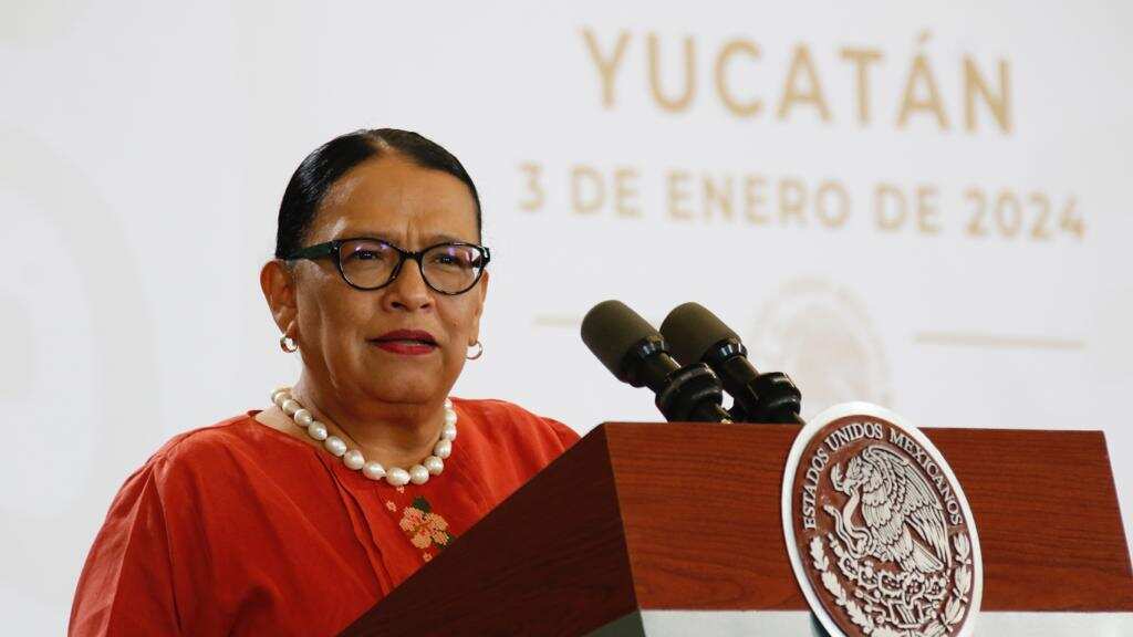 Rosa Icela Rodríguez, secretaria de Seguridad y Protección Ciudadana