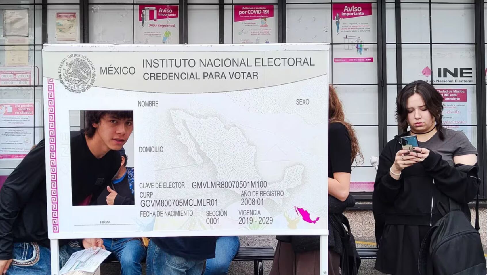 Jóvenes que votaran