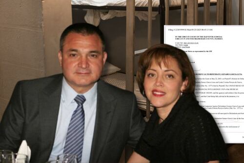 No solo fue la sentencia: García Luna y su esposa enfrentarán intereses anuales en EE. UU.