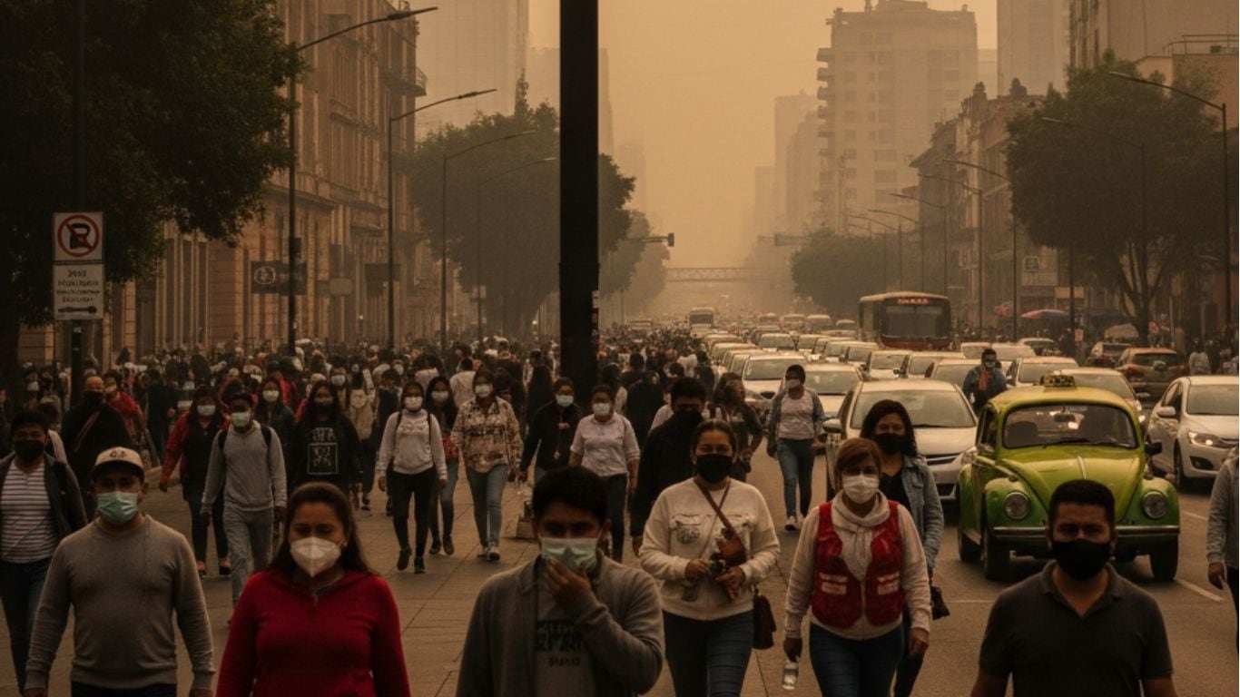 Sigue la contingencia ambiental en CDMX
