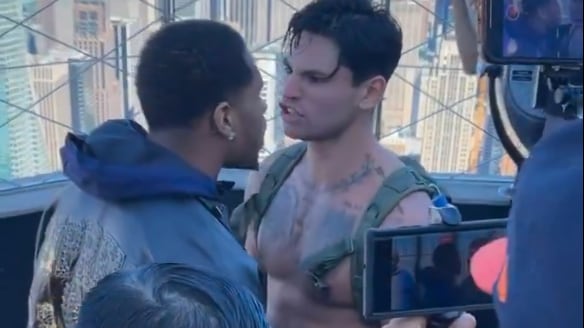 Devin Haney golpeó a Ryan García.