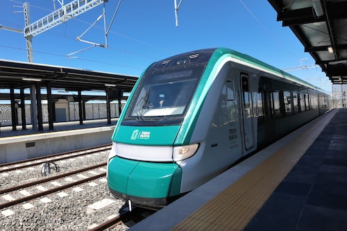Explican causas del “descarrilamiento” del Tren Maya en Yucatán durante la mañanera de Sheinbaum