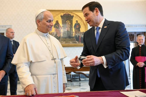 Marco Rubio se reúne con el papa León XIV tras tensiones por las declaraciones de Trump