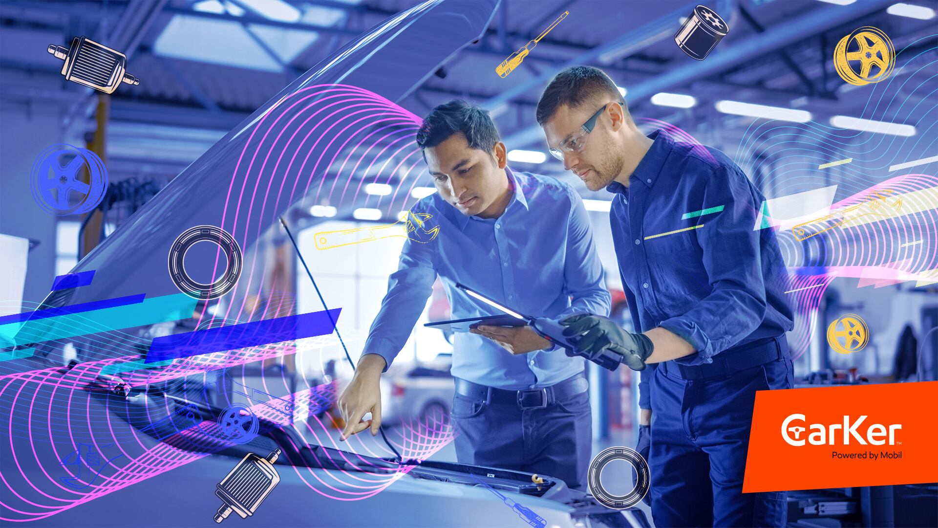 CarKer, ExxonMobil, mecánicos, eléctricos, hojalatería, pintura, lubricación, afinación, alineación y balanceo, reparación de autos, talleres mecánicos, talleres de moto, motocicletas