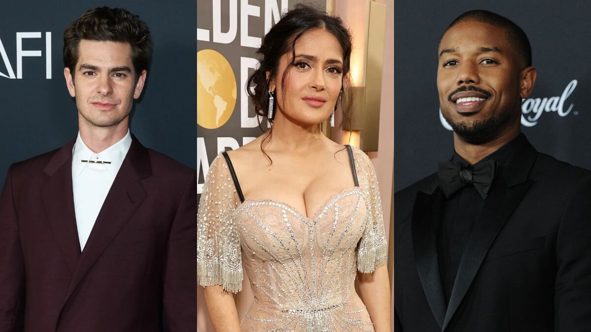 Andrew Garfield, Salma Hayek, Michael B Jordan