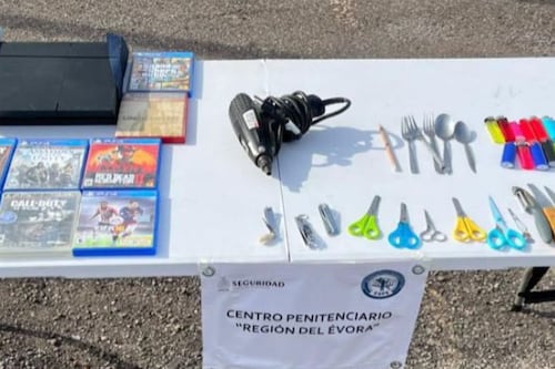 Escándalo en penal de Sinaloa: hallan taladro, armas y hasta videojuegos