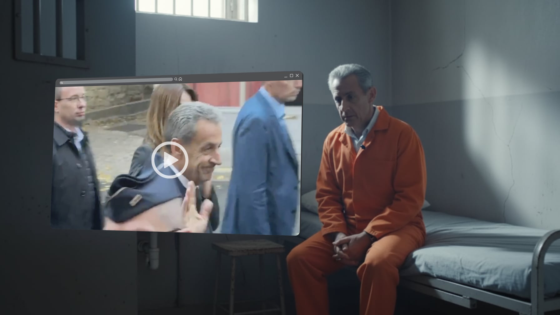 Cumple su condena en la prisión parisina de La Santé, bajo régimen de aislamiento.