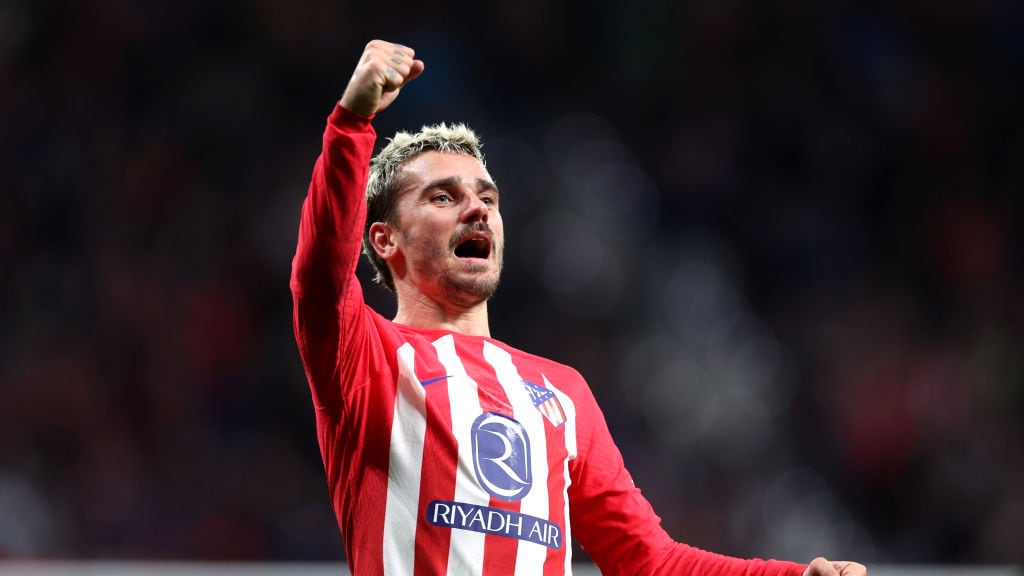 Antoine Griezmann llegó a 174 goles con el Atlético de Madrid.