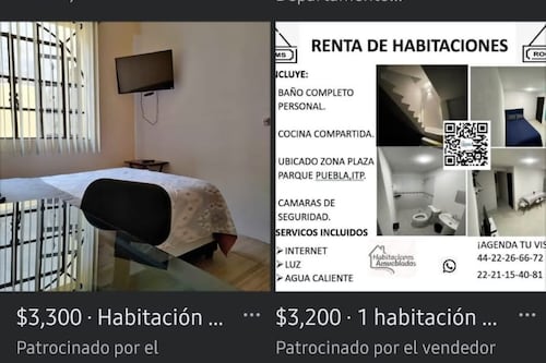 Rentas en Puebla