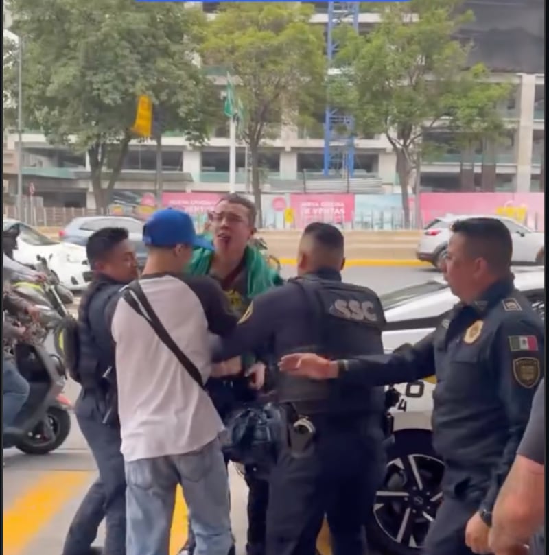 Uso de la fuerza excesiva por policías de la CDMX